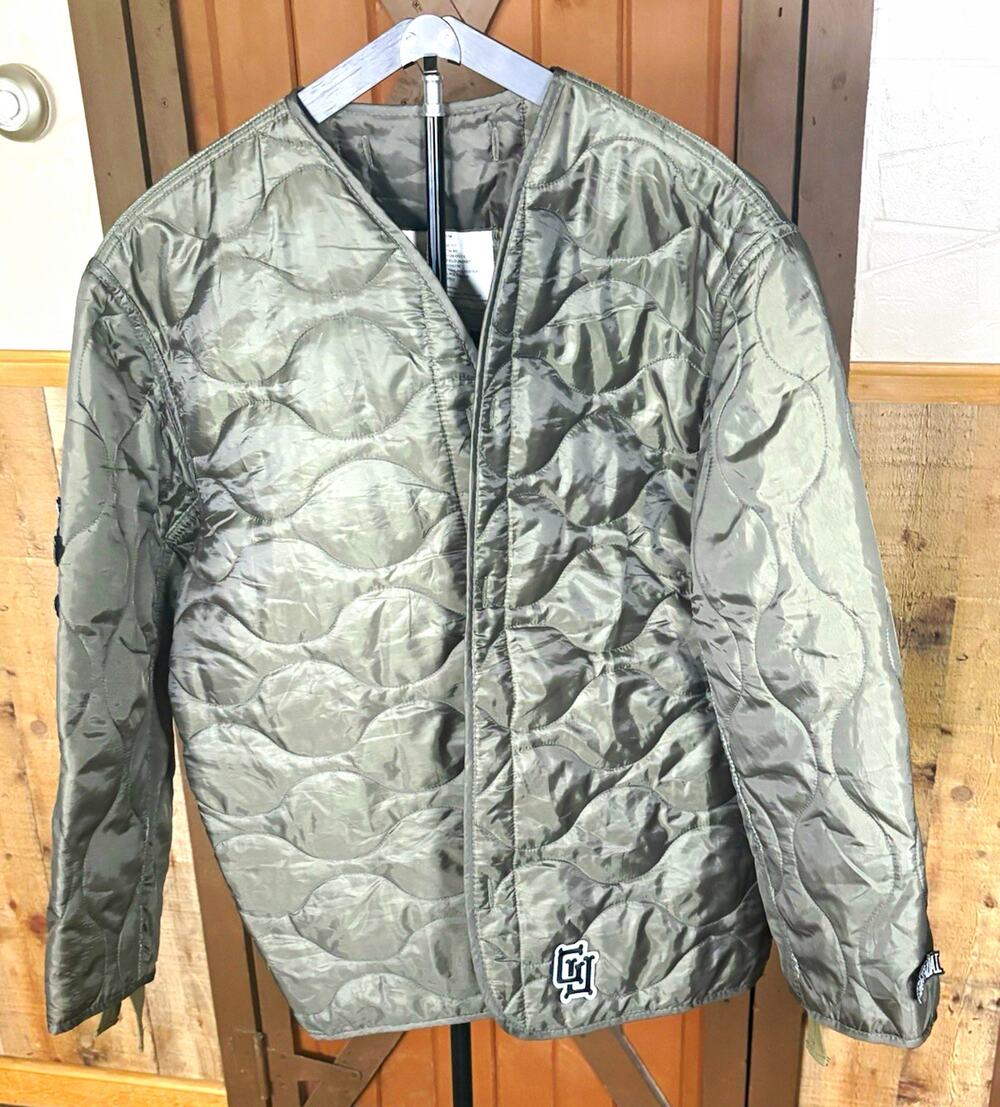 Crowns Guam “West Pacific Clan” custom Rothco M-65 quilted field jacket liner